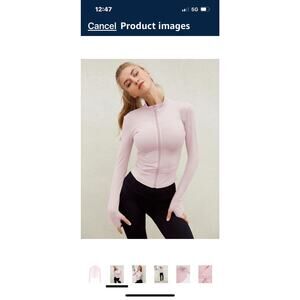 Women's Slim Fit Lightweight Jackets Women's Full Zip-up Yoga Sports Running